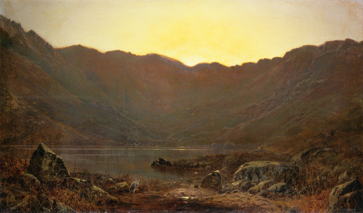 Nawiedzenie Czapli autorstwa John Atkinson Grimshaw