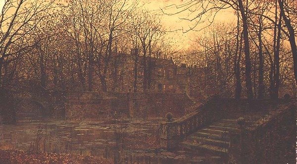 Fosa fosa autorstwa John Atkinson Grimshaw