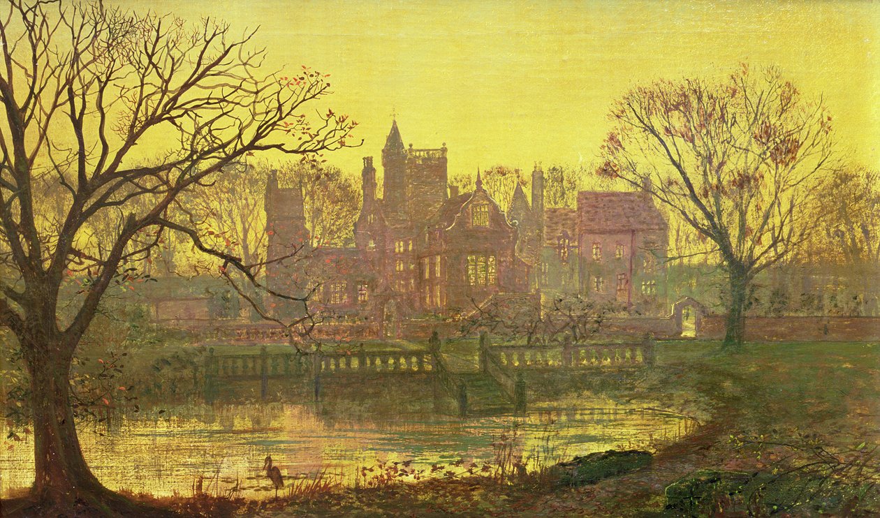 Fosa fosa autorstwa John Atkinson Grimshaw
