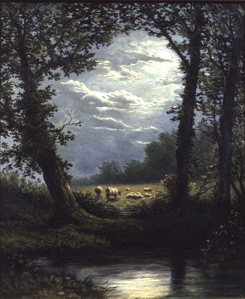 Spokój autorstwa John Atkinson Grimshaw