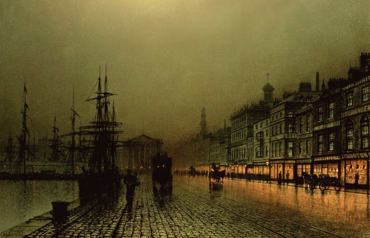 Nieznany obraz autorstwa John Atkinson Grimshaw