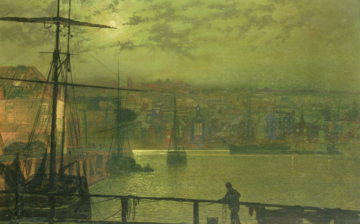 Nieznany obraz autorstwa John Atkinson Grimshaw