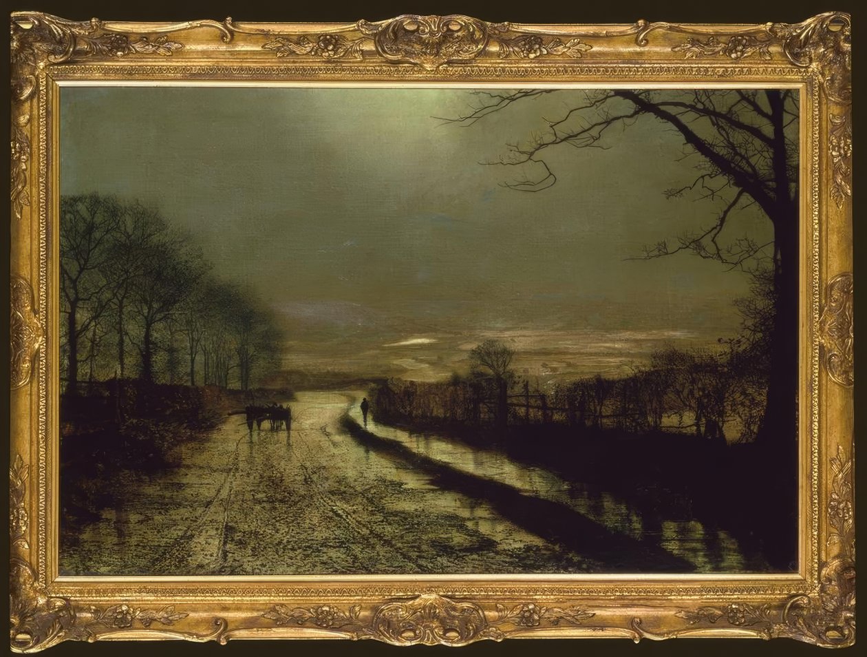 Wharfedale autorstwa John Atkinson Grimshaw