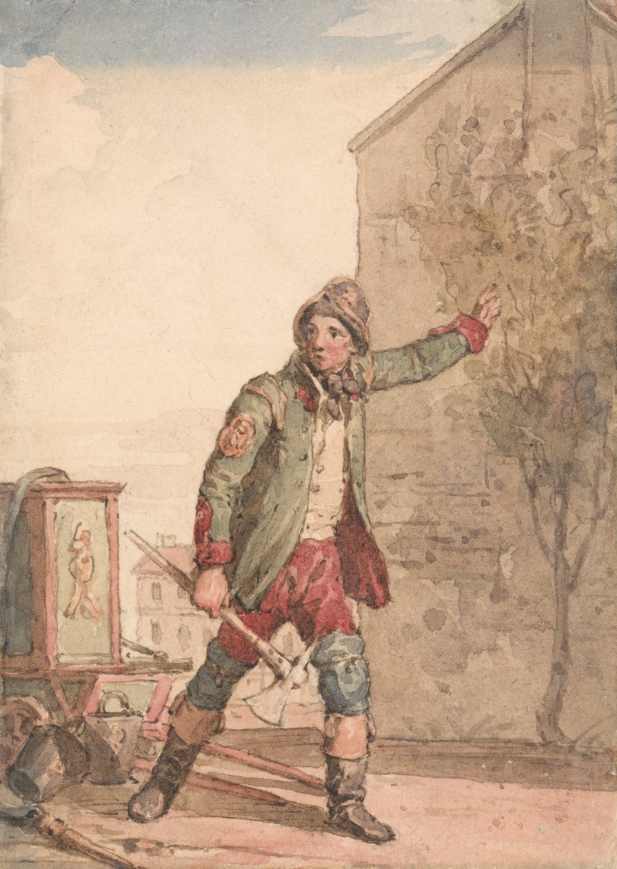 Strażak autorstwa John Augustus Atkinson