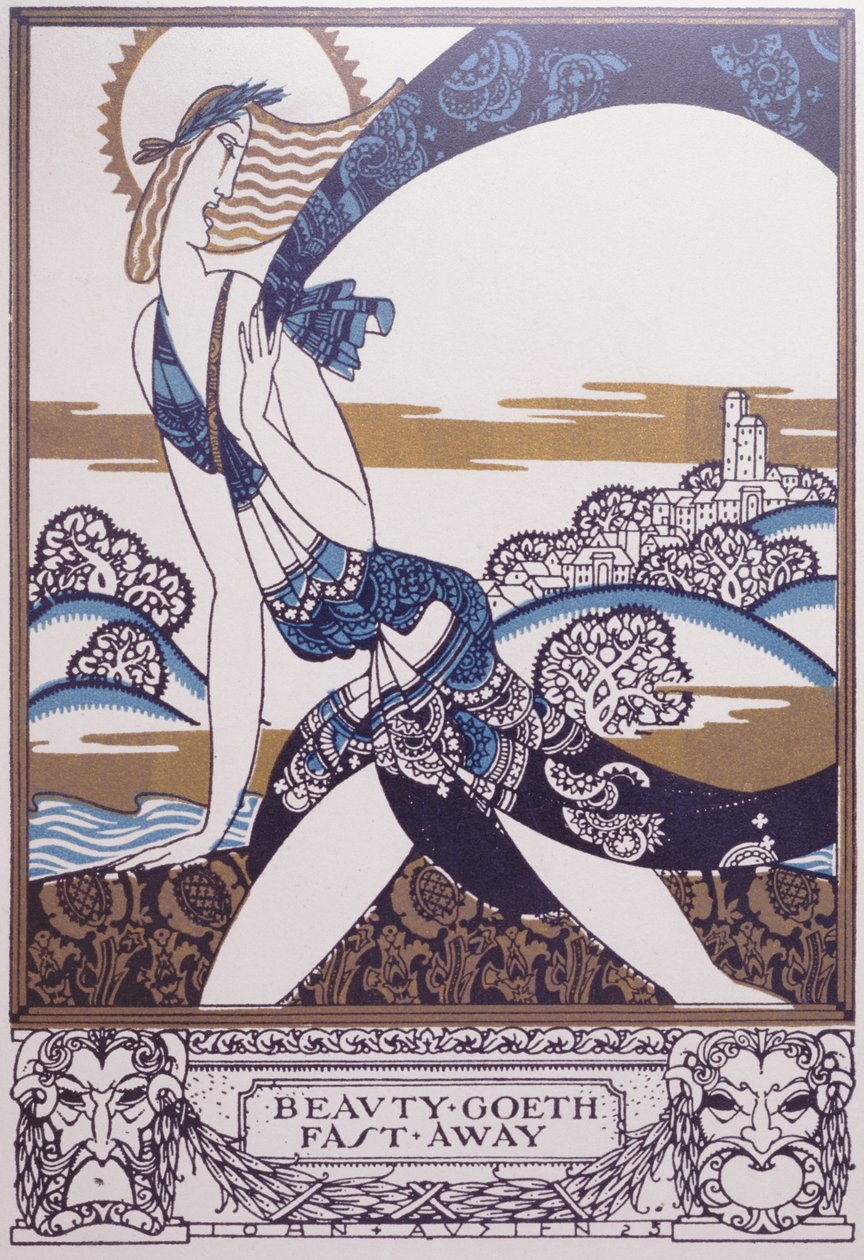 „Beauty Goeth Fast Away” z „Everyman”, wydanego przez Chapman & Hall autorstwa John Austen