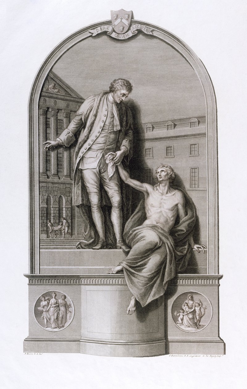 Pomnik Sir Thomas Guy (1645-1724) w Guy
