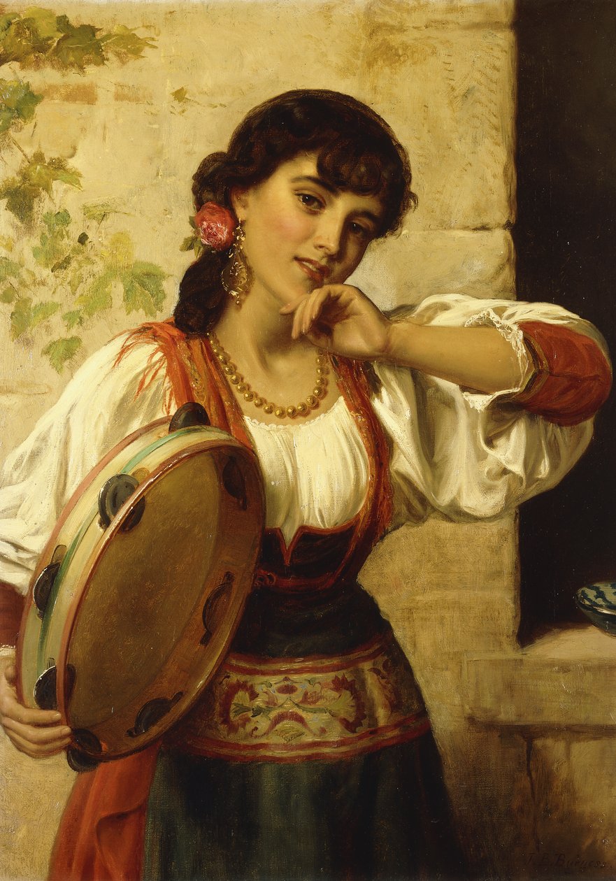 Tancerka Neopolityczna, autorstwa John Bagnold Burgess
