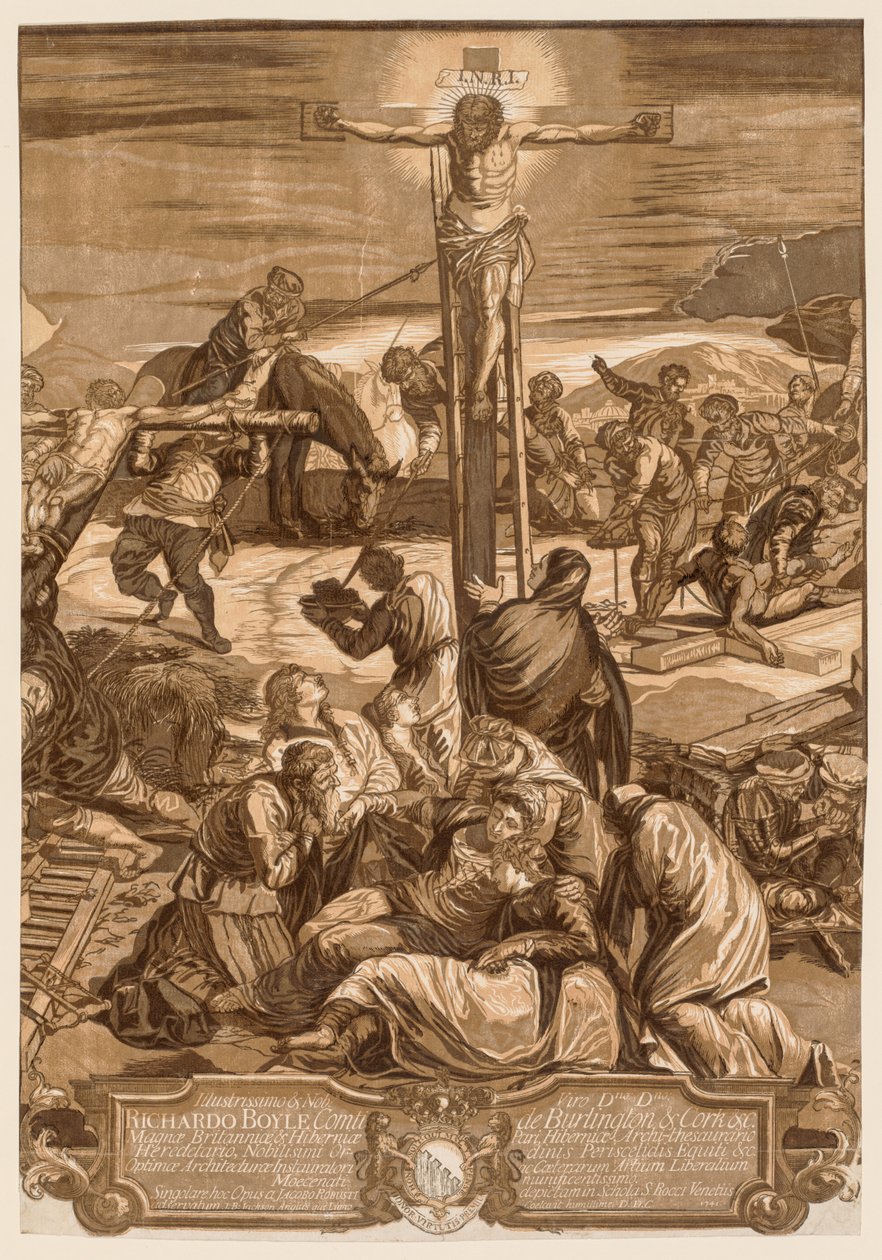 Ukrzyżowanie autorstwa John Baptist Jackson