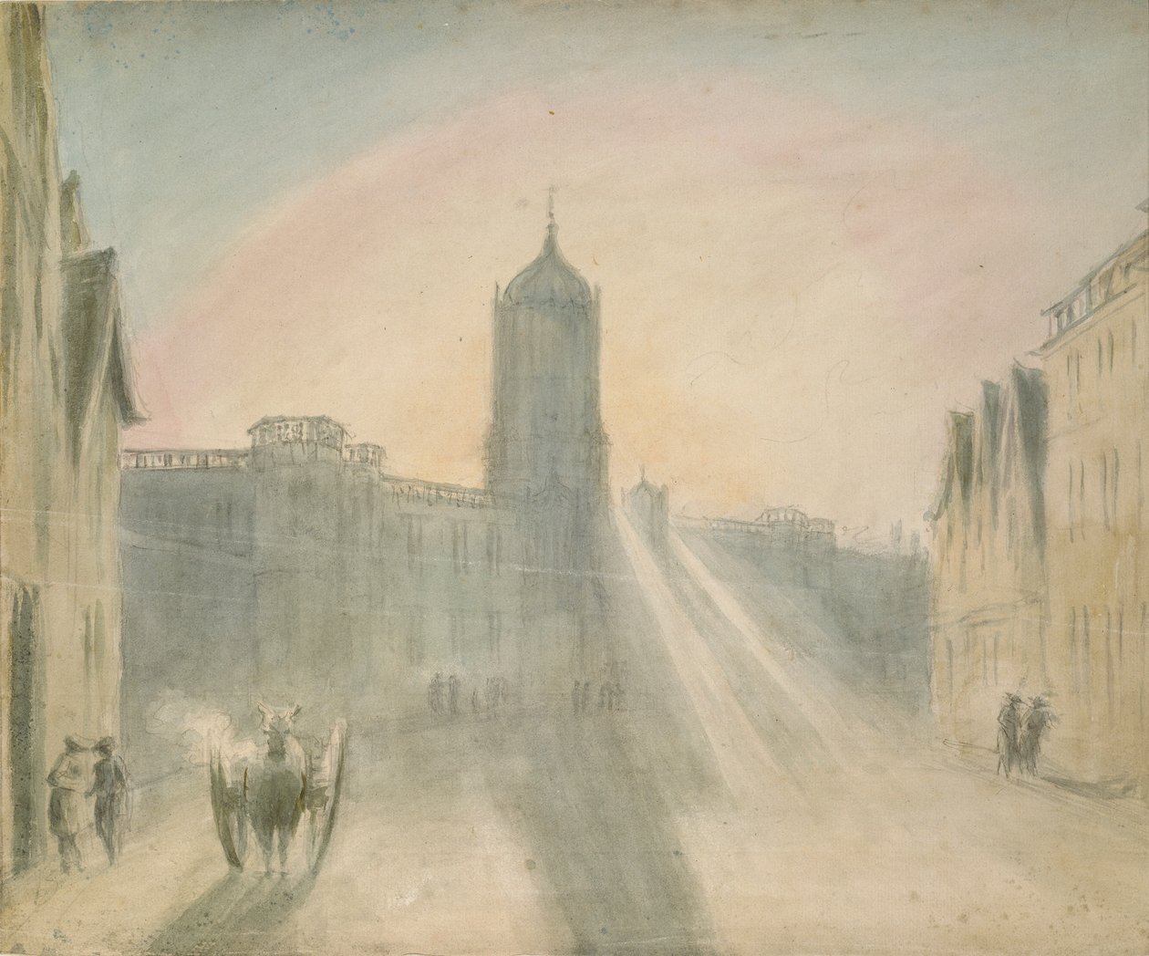 Kościół Chrystusa z St. Aldates, 1787 autorstwa John Baptist Malchair