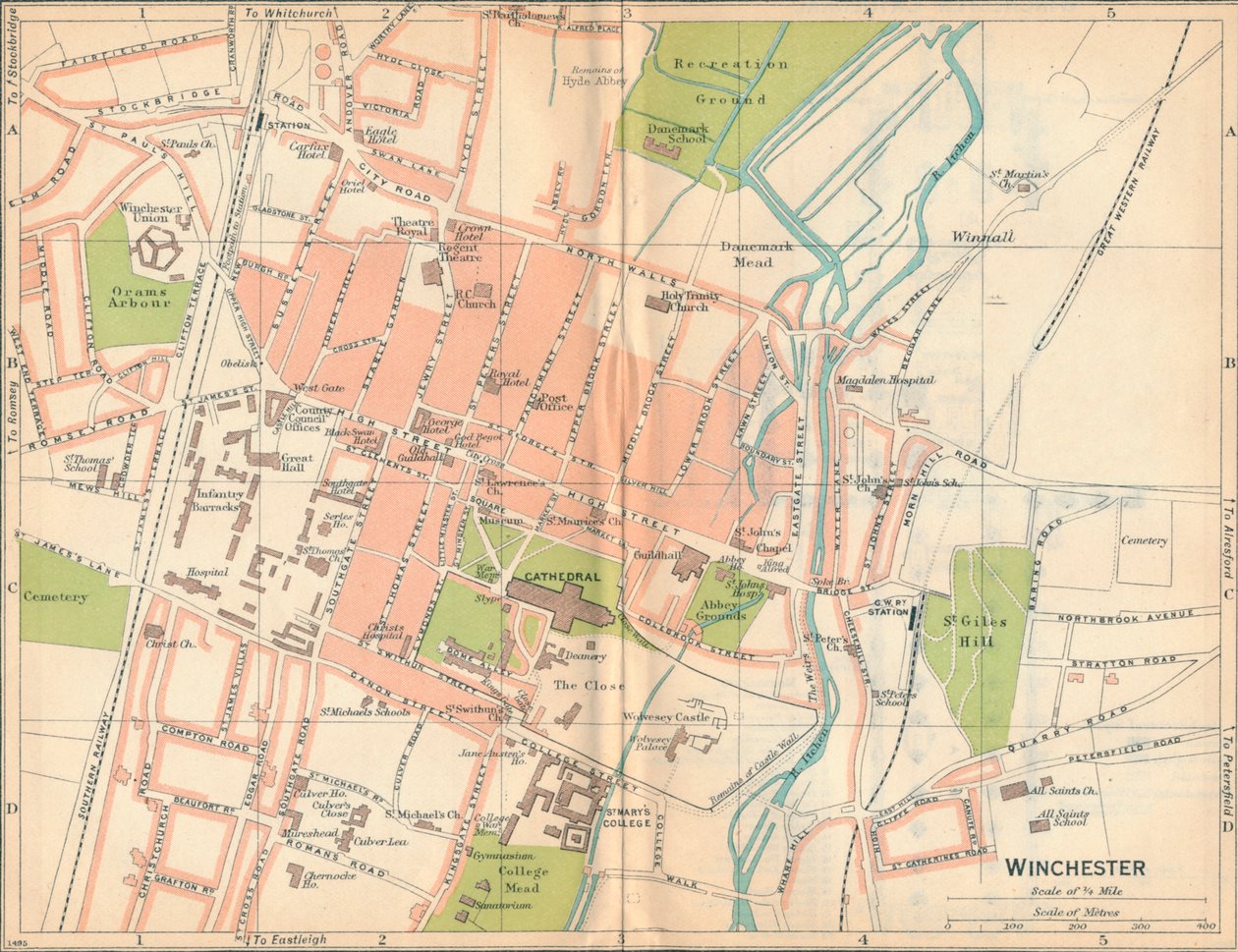 Winchester, wiek XX autorstwa John Bartholomew