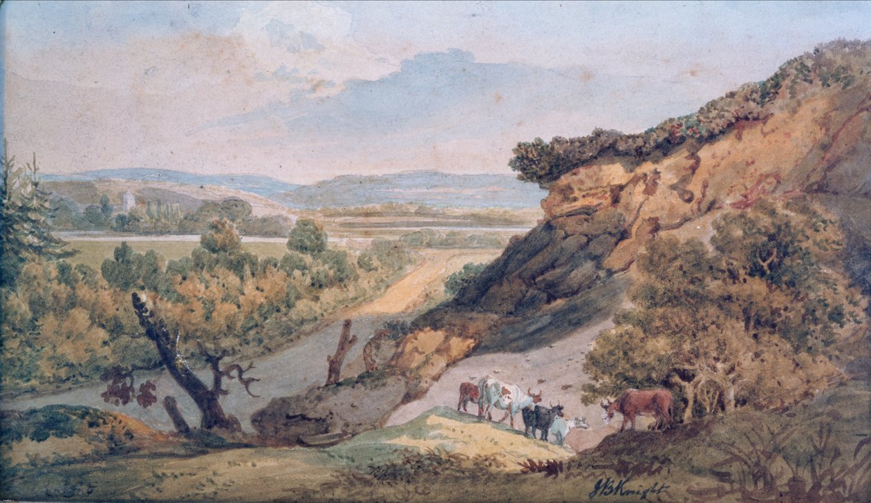 Ringwood (akwarela na papierze) autorstwa John Bavistock Knight