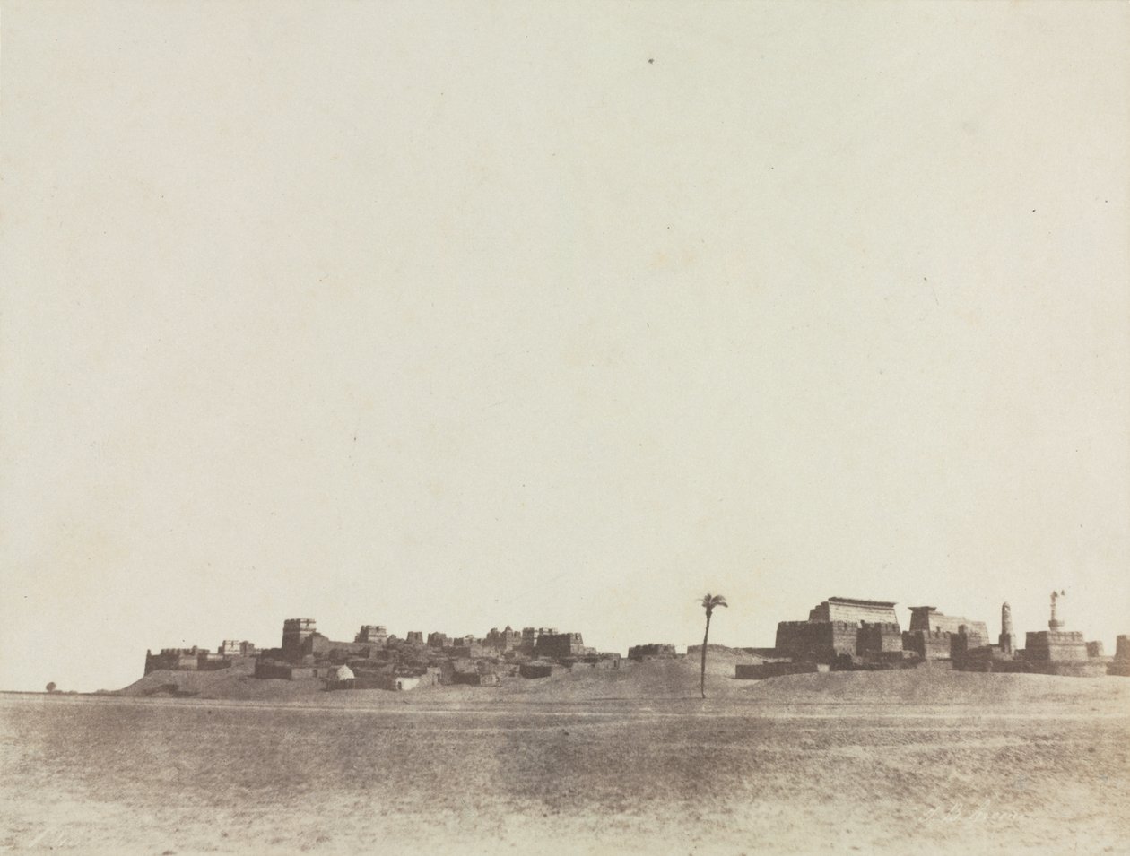 Widok Luksoru autorstwa John Beasley Greene
