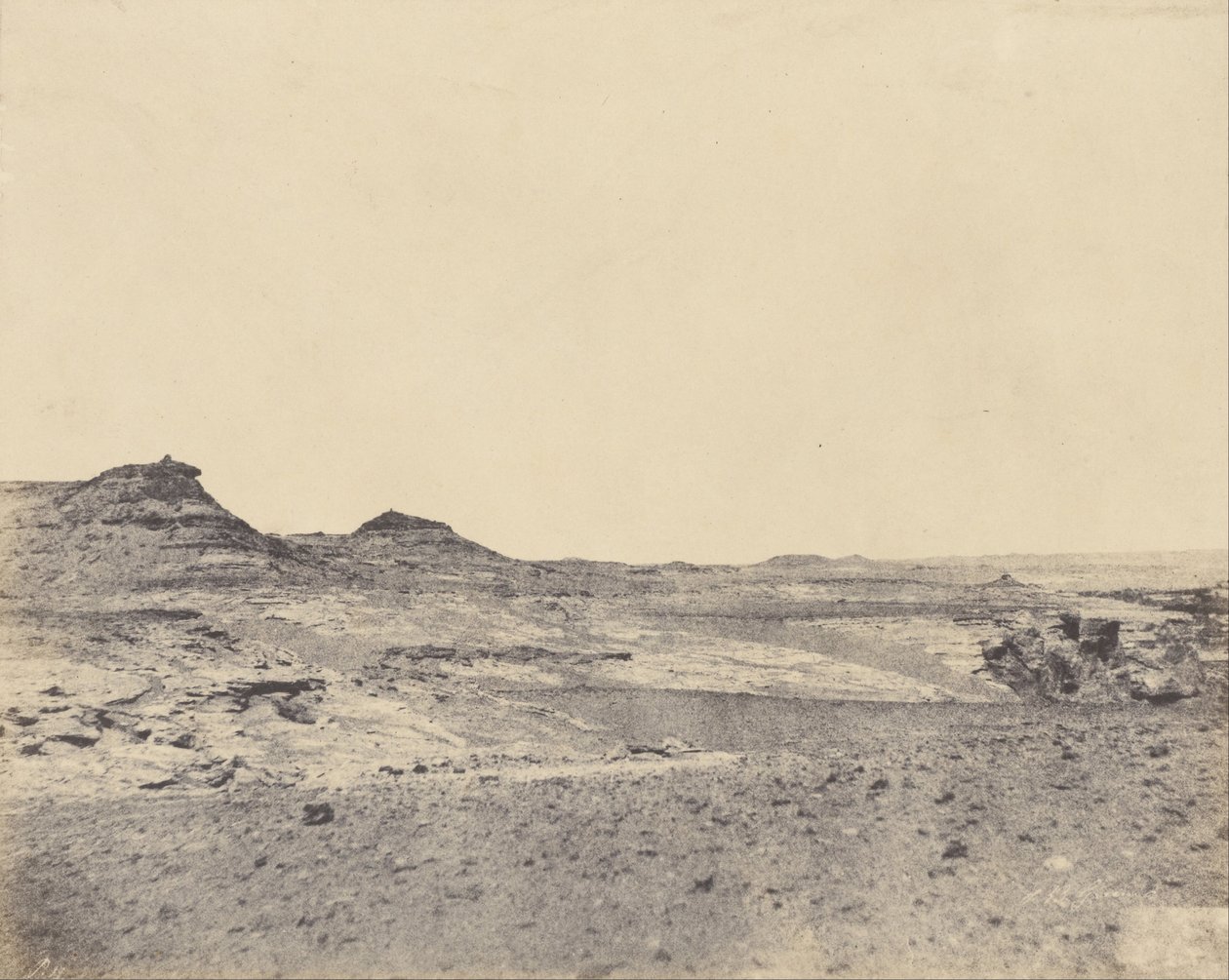Badania terenowe w pobliżu Gebel Abousir, 2. zaćma autorstwa John Beasly Greene