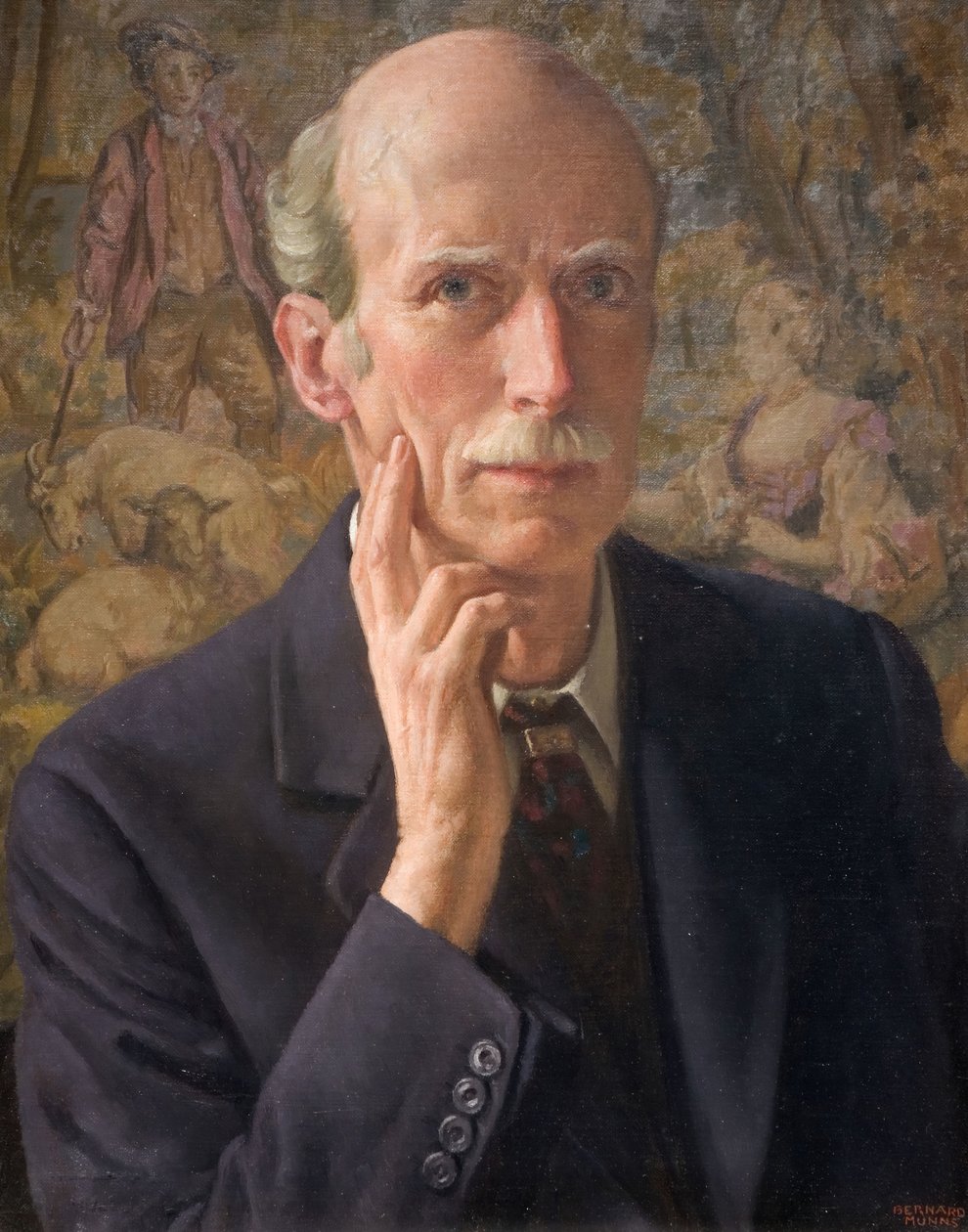 Autoportret, 1942. autorstwa John Bernard Munns