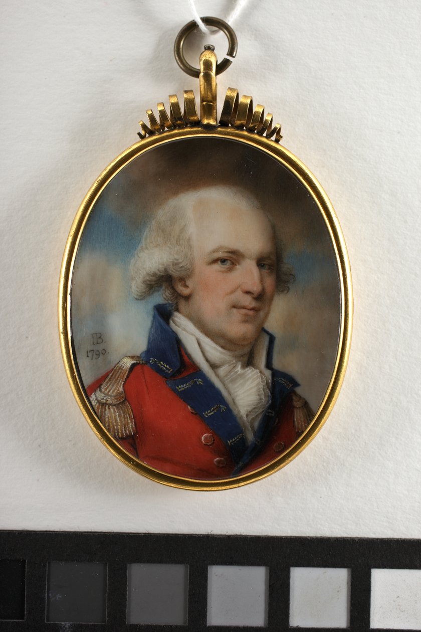 Nieznany oficer Królewskich Fizylierów Walijskich, 1790 autorstwa John Bogle