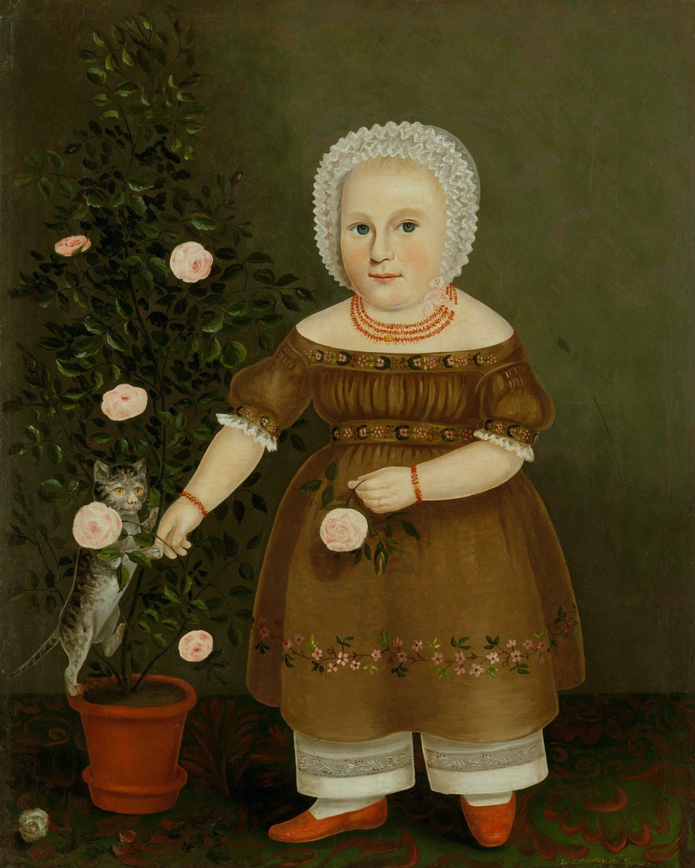 Emma Homan, ca. 1844. autorstwa John Bradley