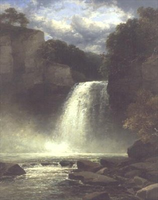 Scena wodospadu autorstwa John Brandon Smith