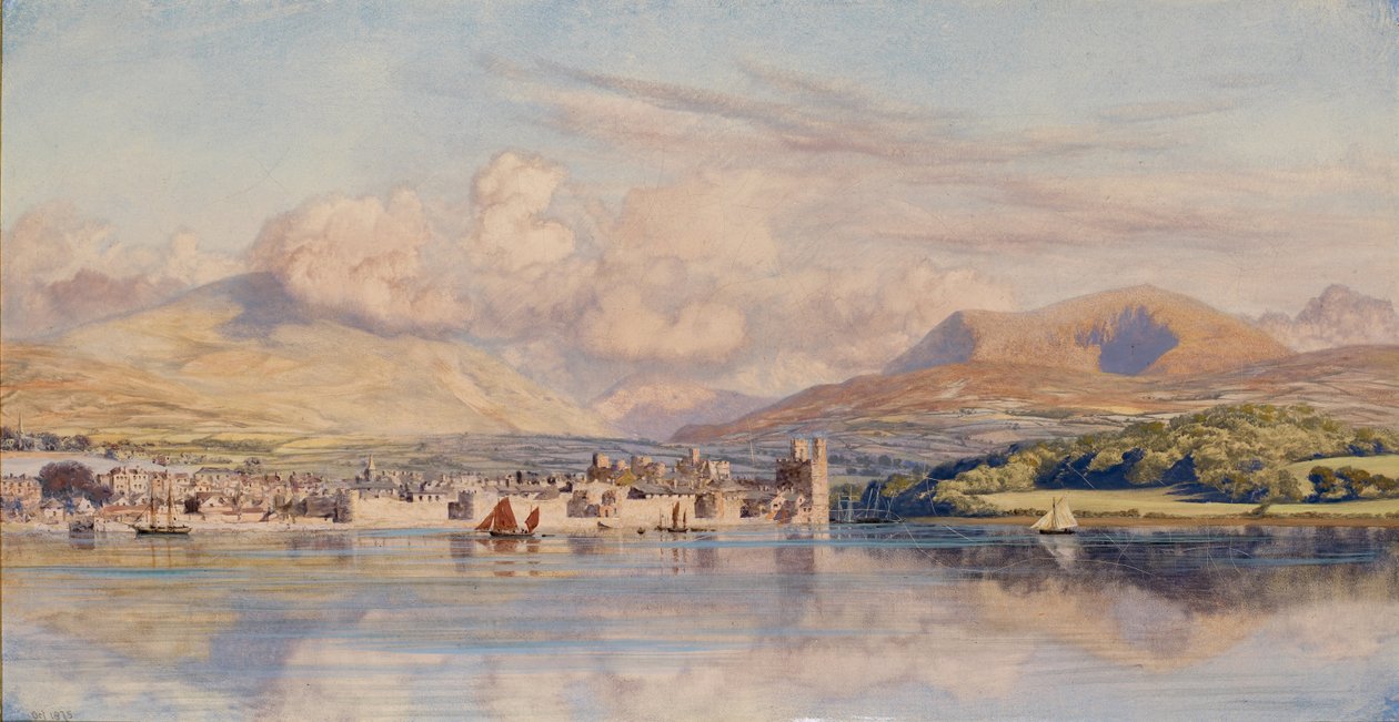 Caernarvon autorstwa John Brett