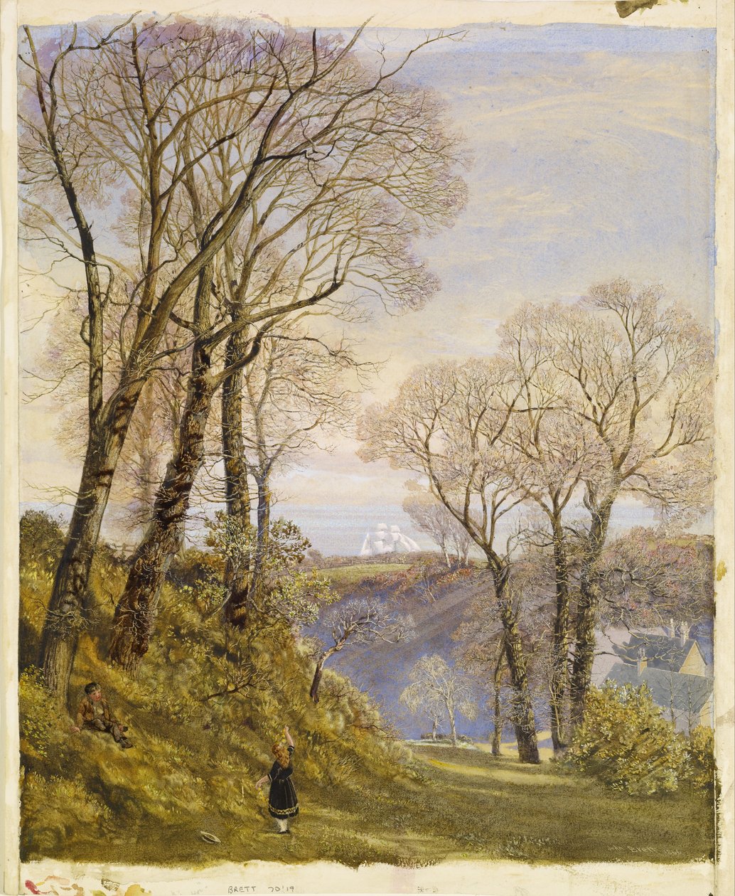 Luty na wyspie Wight autorstwa John Brett