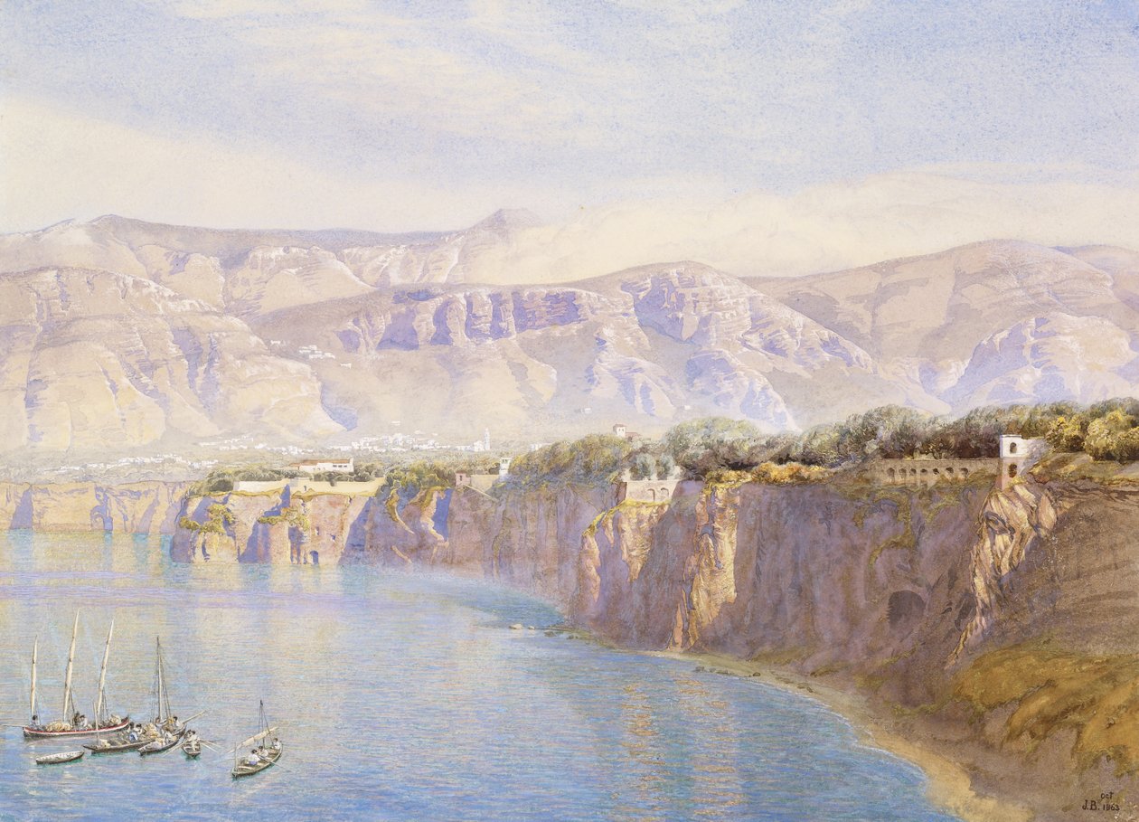 W pobliżu Sorrento autorstwa John Brett