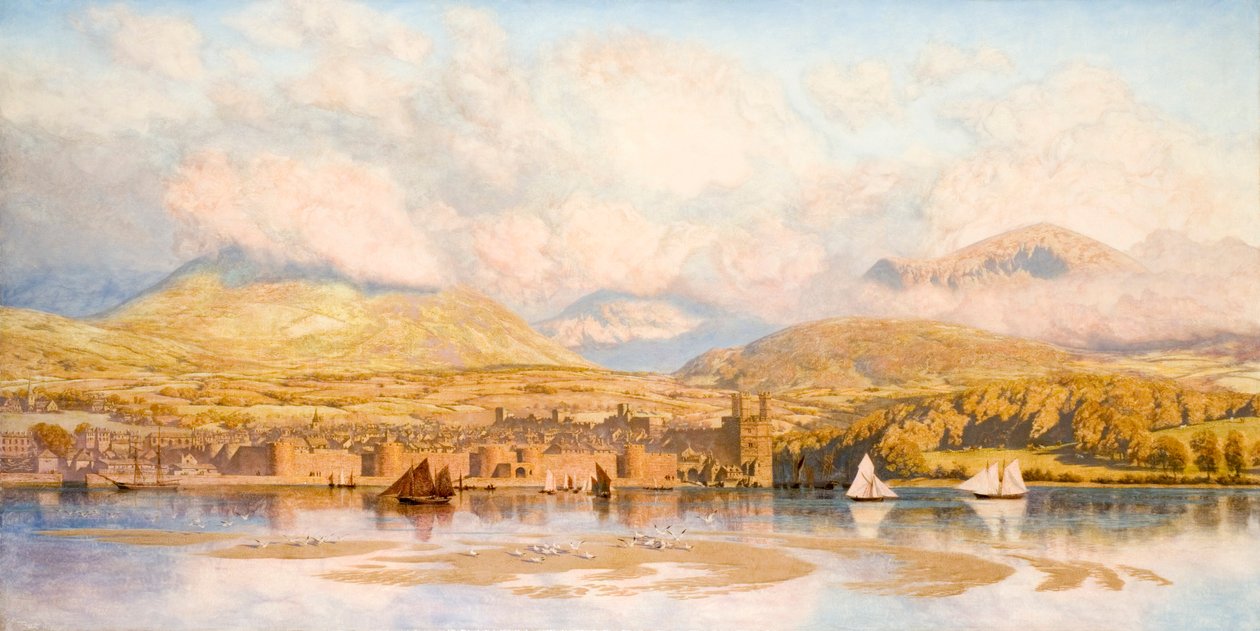 „Twierdza Seisonu i Obóz Kittywake”, 1879 r autorstwa John Brett