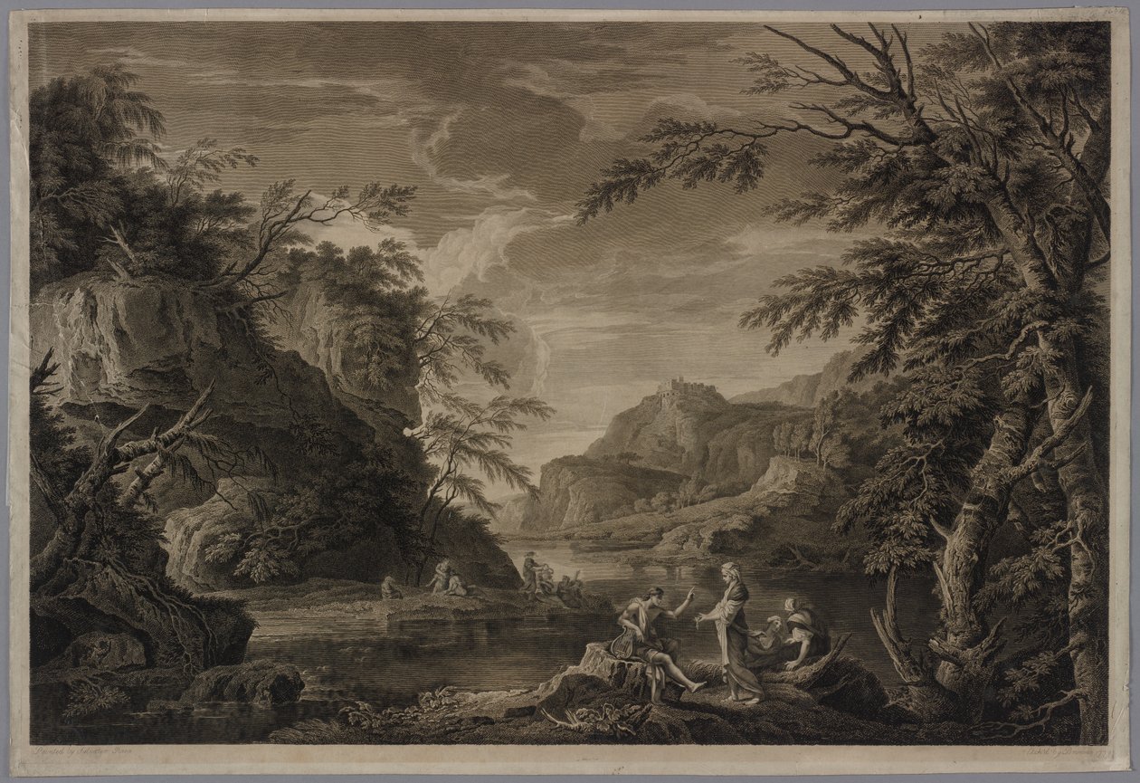 Apollo i Sybilla, 1779. autorstwa John Browne