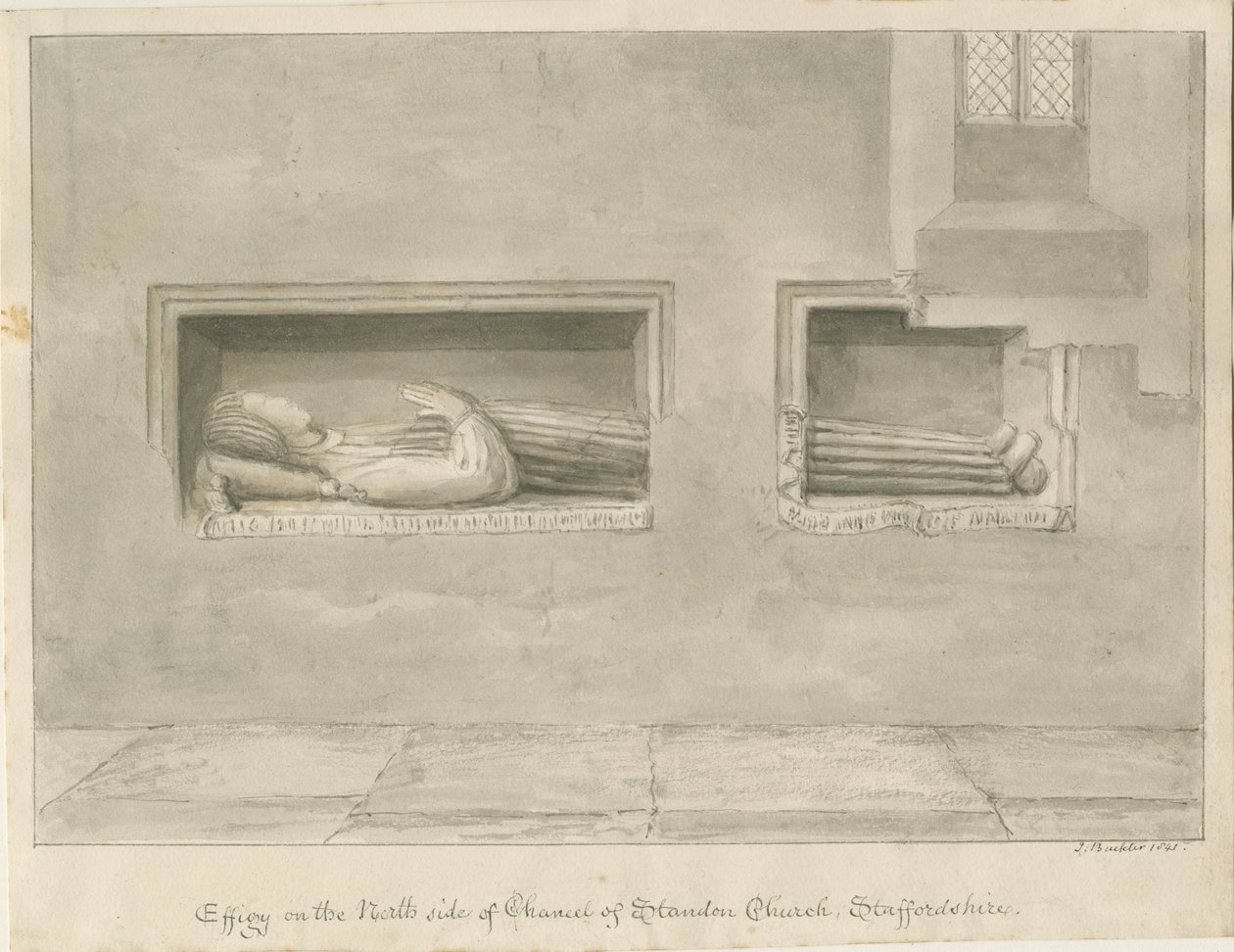 Standon Church - Wall Tomb [do Nicholasa Hyde