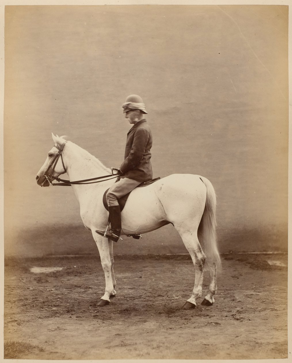Generał Roberts na Vonolelu, 1881 ok autorstwa John Burke
