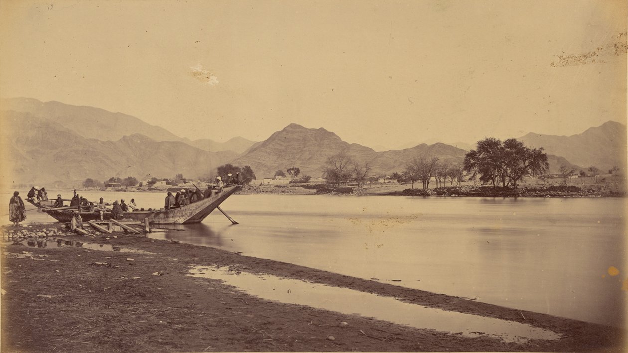 Lalpura, z promu autorstwa John Burke