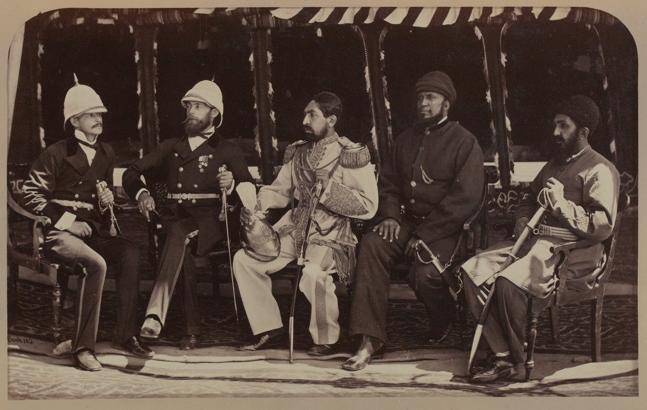Major Pierre Louis Napoleon Cavagnari autorstwa John Burke