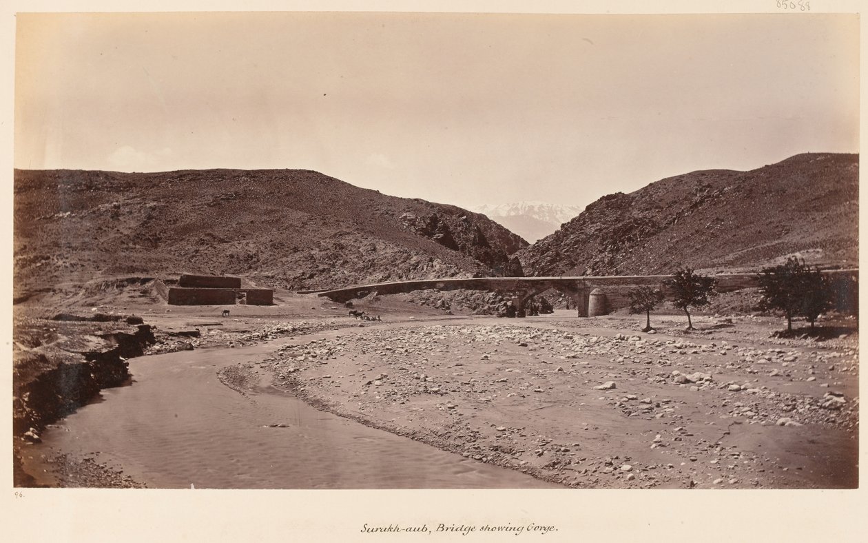 Most w Brwi, 1879 autorstwa John Burke