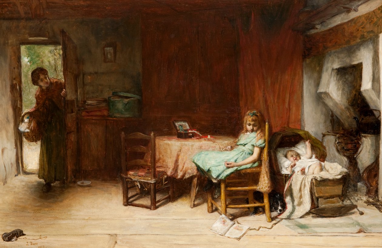 Nieostrożna pielęgniarka autorstwa John Burr