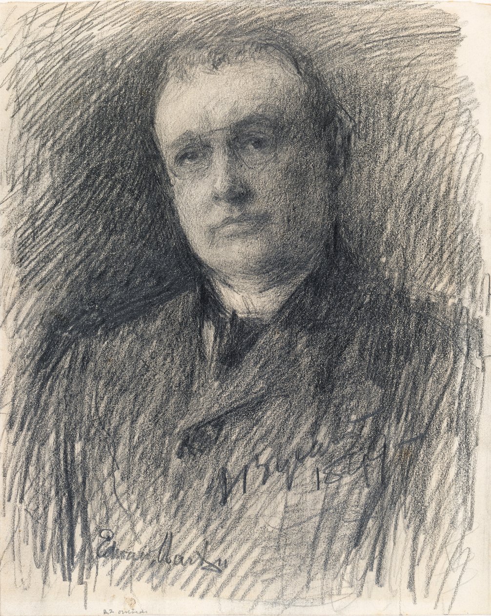 Edward Martyn (1859-1923), filantrop i dramatopisarz autorstwa John Butler Yeats