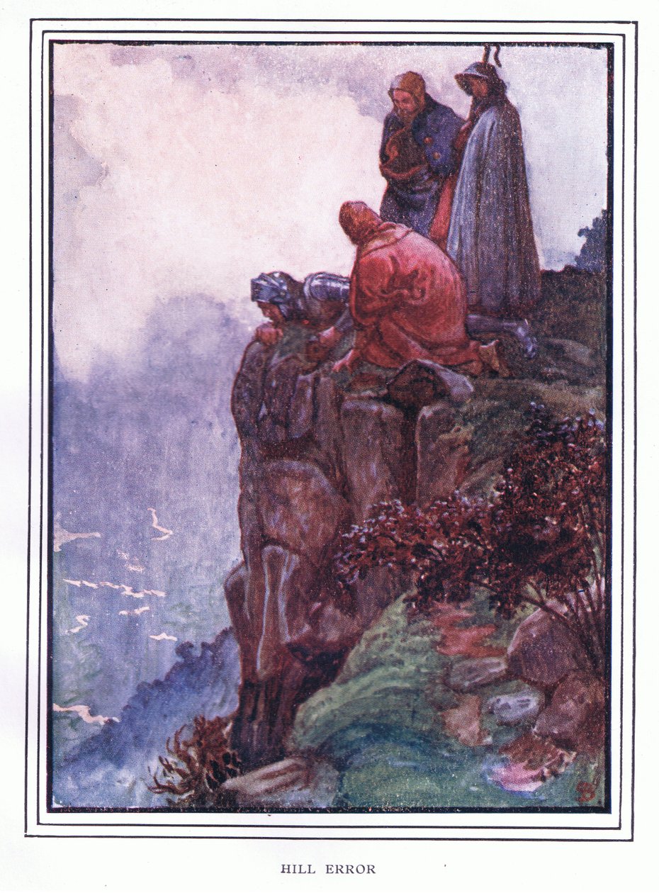 Błąd wzgórza autorstwa John Byam Liston Shaw