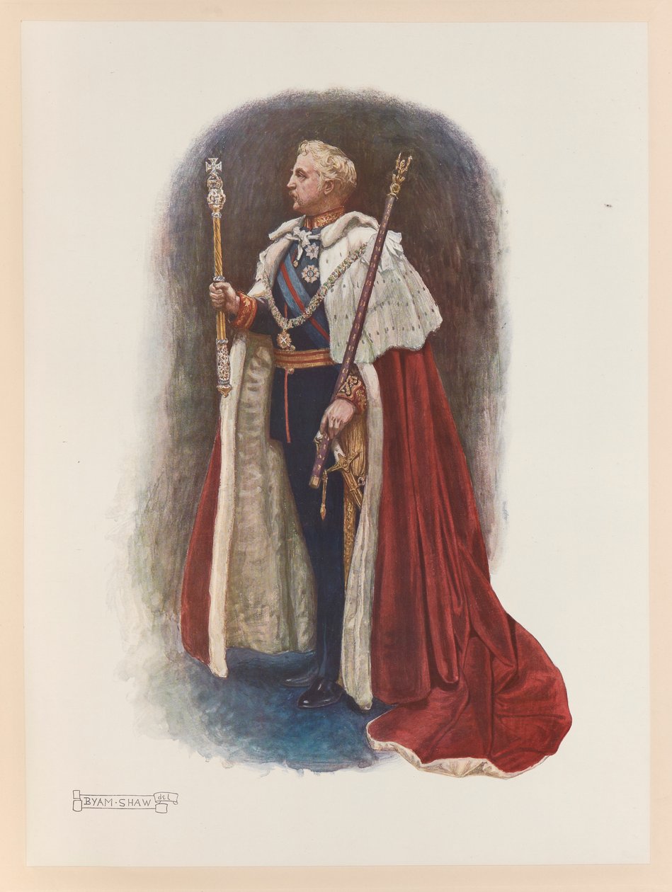 Koronacja króla Edwarda VII autorstwa John Byam Liston Shaw