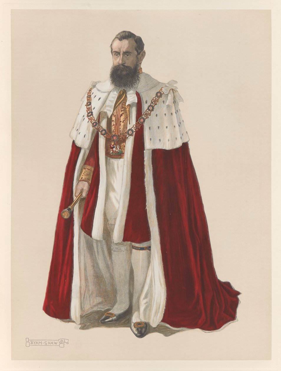 Koronacja króla Edwarda VII autorstwa John Byam Liston Shaw