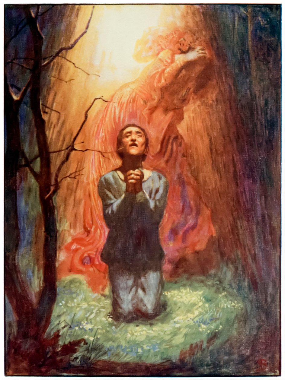 „Pan Standfast” z „Wędrówki pielgrzyma z tego świata, do tego, który ma nadejść” Johna Bunyana autorstwa John Byam Liston Shaw