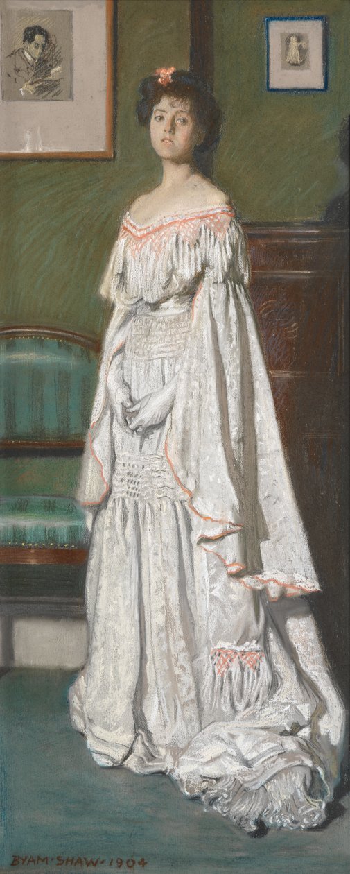 Pani Paul Konody [Isabel Codrington] autorstwa John Byam Liston Shaw
