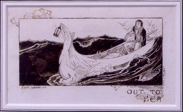 Na morze autorstwa John Byam Liston Shaw