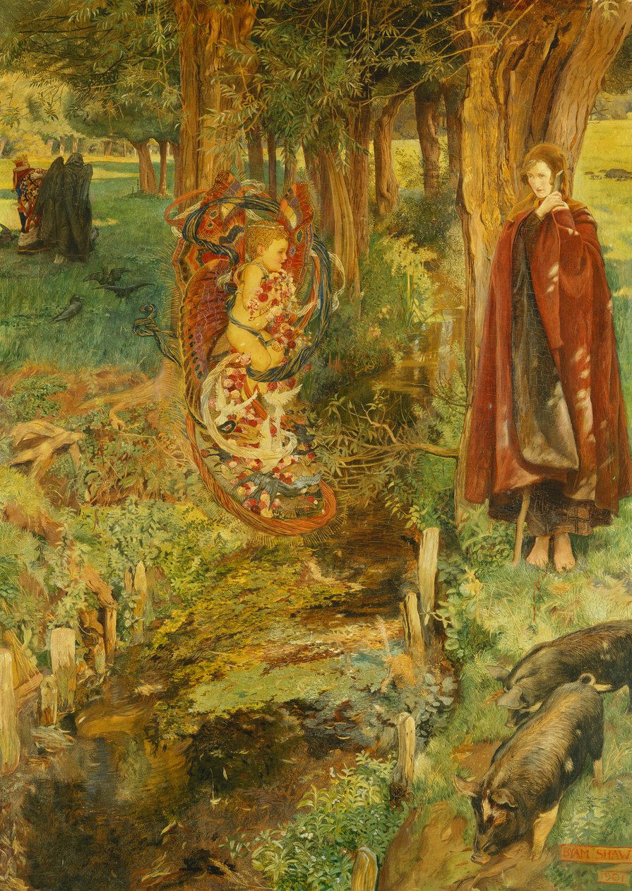 „Czas i przypadek zdarzają się wszystkim jednakowo”, 1901 autorstwa John Byam Liston Shaw