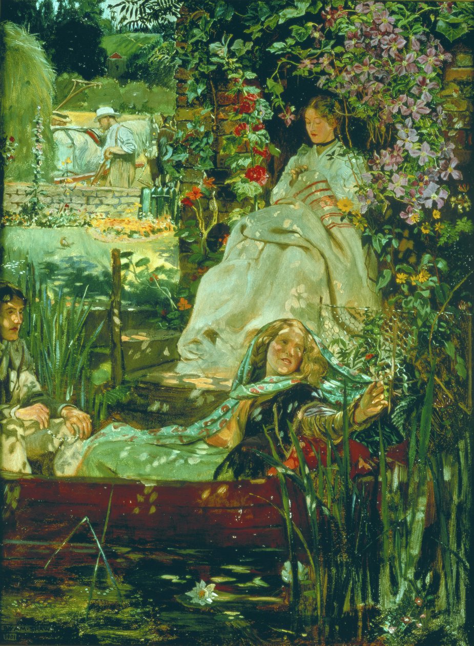Nieznany obraz autorstwa John Byam Liston Shaw