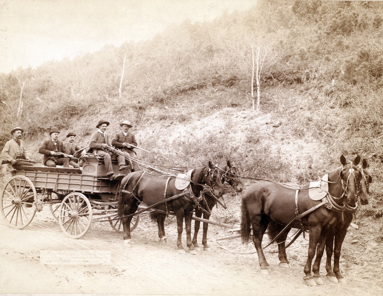 Wells Fargo Express, 1890 autorstwa John C. H. Grabill