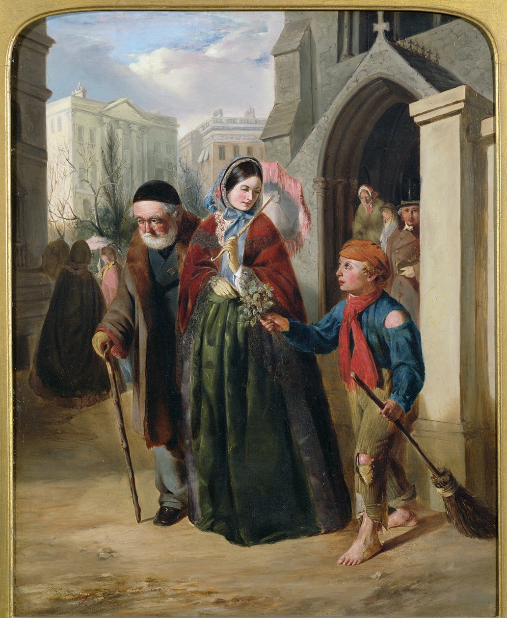 Przekraczający Zamiatacz autorstwa John Callcott Horsley