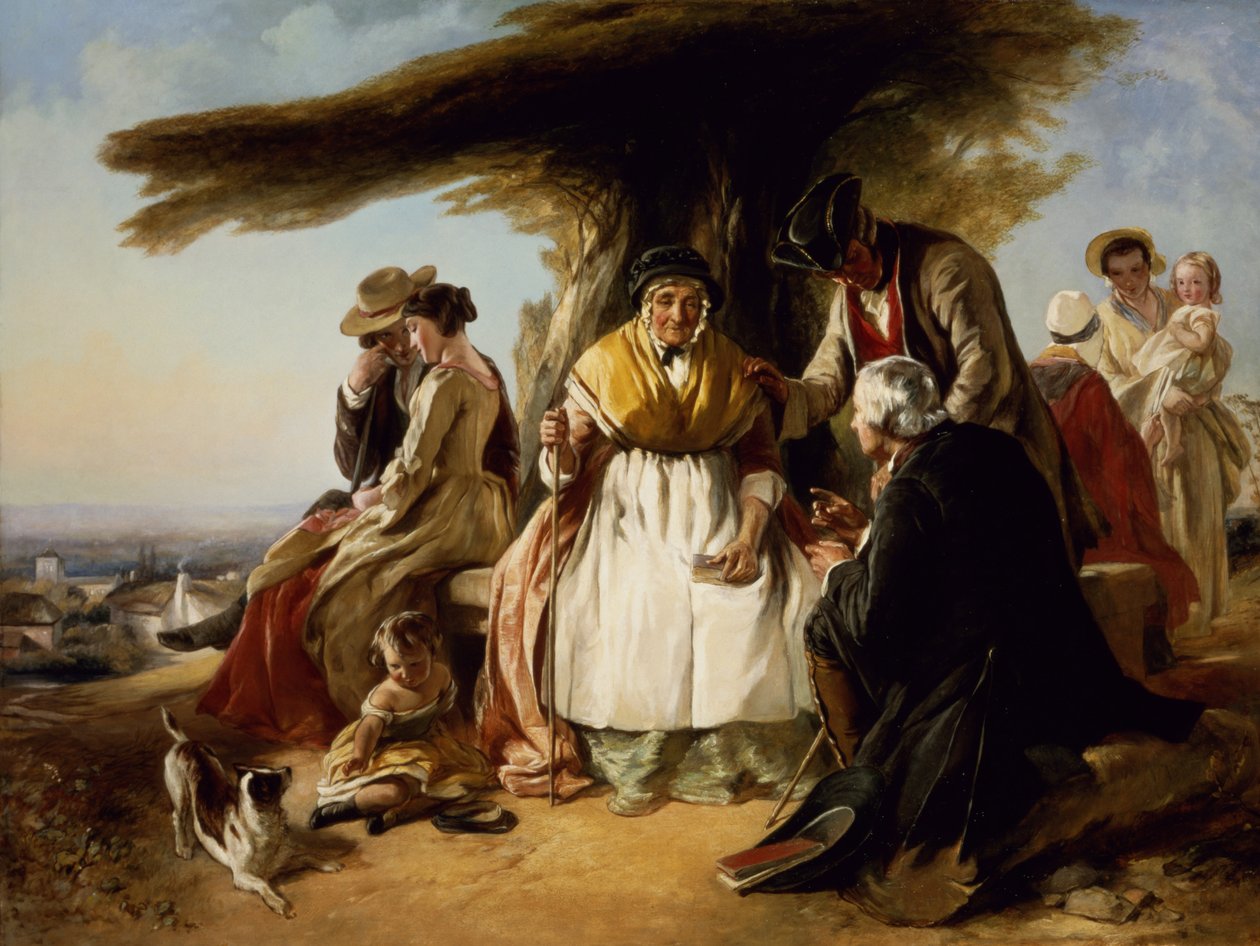 Młodość i wiek autorstwa John Callcott Horsley