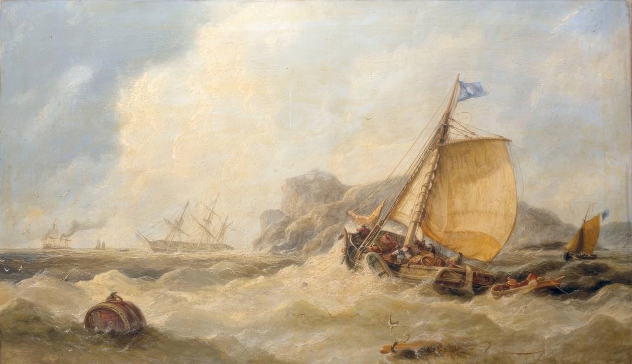 Poranek po wichrze u wybrzeży Yorkshire autorstwa John Callow