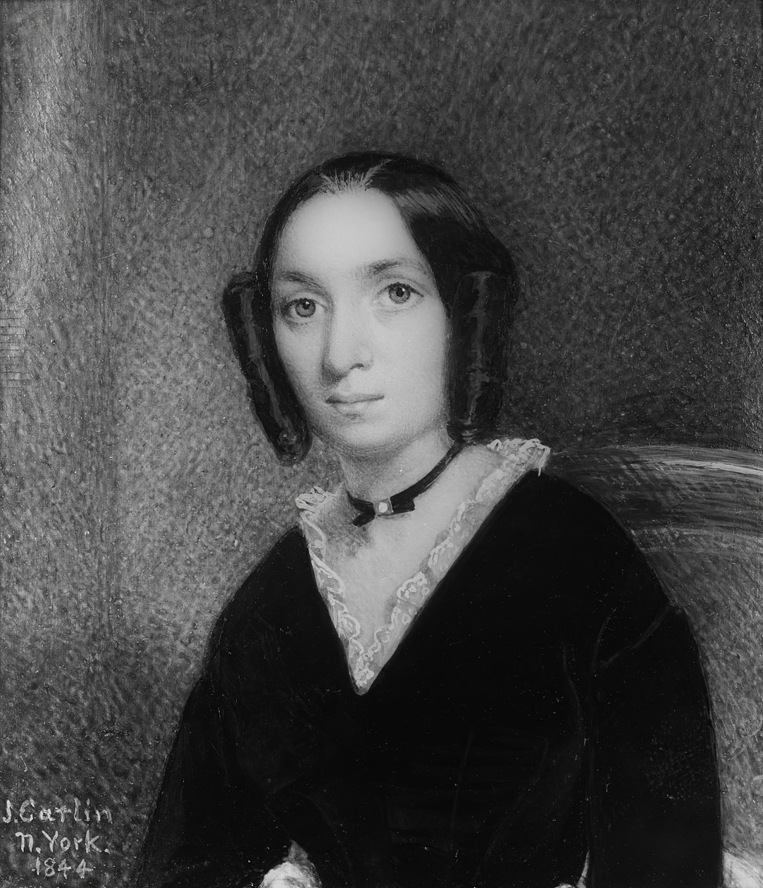 Portret damy, 1844. autorstwa John Carlin