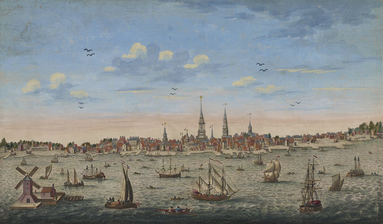 Filadelfia z perspektywy wschodniej, 1778 autorstwa John Carwitham