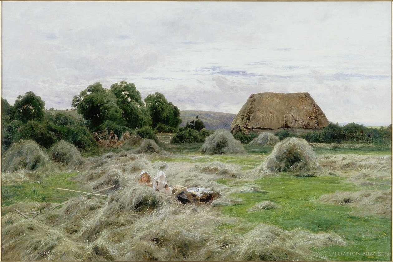 Hayfield autorstwa John Clayton Adams