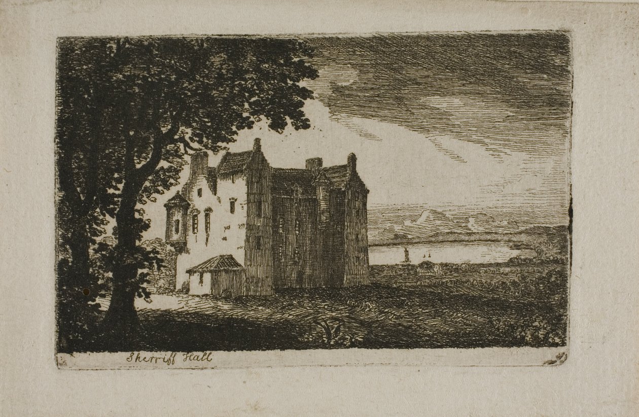Sala Szeryfa autorstwa John Clerk of Eldin