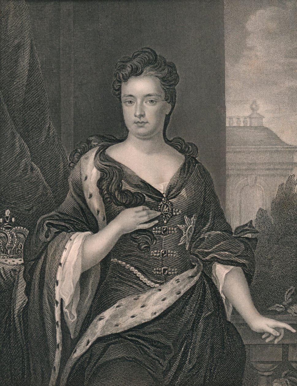 Królowa Anna, połowa XIX wieku. autorstwa John Cochran